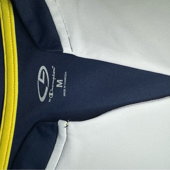 Champion White, Yellow, and Navy Blue Sleeveless Top - Picture 3 of 5